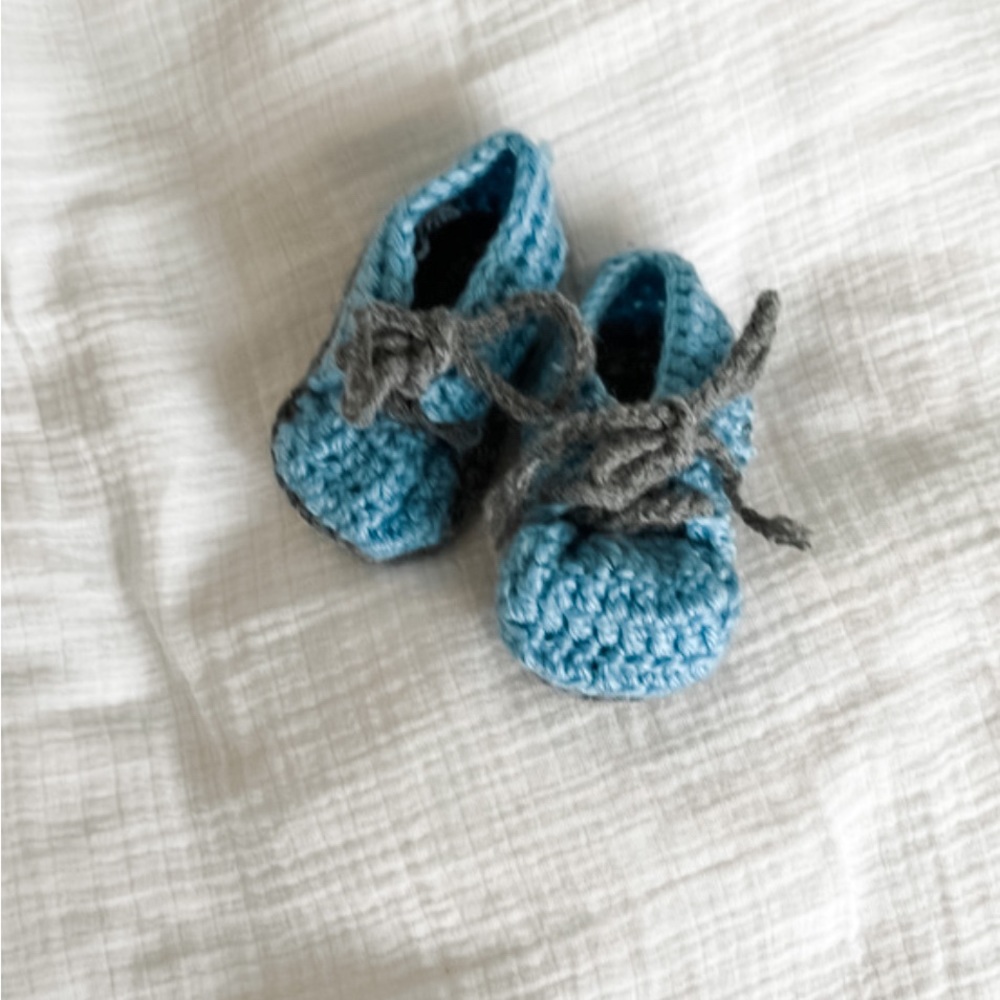Crocheted Sneakers | Handmade | Newborn